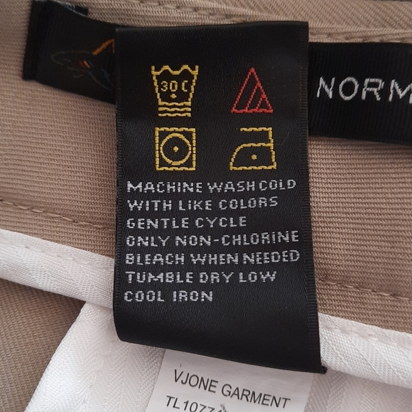 Greg Norman Khaki  Golf Slacks ⛳  Size  42x30 - Picture 7 of 10